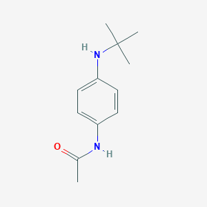 molecular formula C12H18N2O B373653 N-[4-(tert-butylamino)phenyl]acetamide 