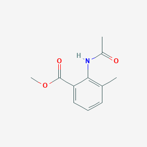 Benzoic acid, 2-(acetylamino)-3-methyl-, methyl ester