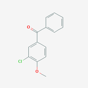 (3-Chloro-4-methoxyphenyl)(phenyl)methanone