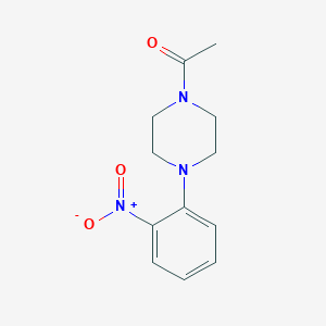 1-(4-(2-Nitrophenyl)piperazin-1-yl)ethanone