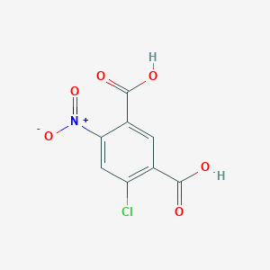 molecular formula C8H4ClNO6 B373689 4-Chloro-6-nitroisophthalic acid 