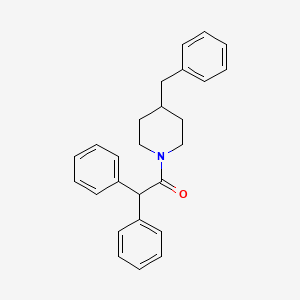 4-benzyl-1-(diphenylacetyl)piperidine