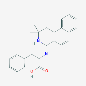 N-(2,2-dimethyl-1,2-dihydrobenzo[f]isoquinolin-4-yl)phenylalanine