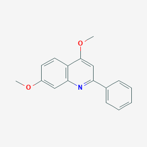 molecular formula C17H15NO2 B373700 4,7-Dimethoxy-2-phenylquinoline 
