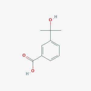 molecular formula C10H12O3 B373737 3-(2-Hydroxypropan-2-yl)benzoic acid CAS No. 40912-34-3