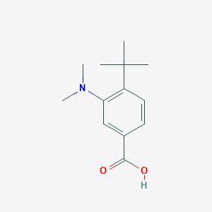 4-Tert-butyl-3-(dimethylamino)benzoic acid