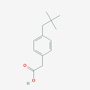 molecular formula C13H18O2 B373740 (4-Neopentylphenyl)acetic acid 