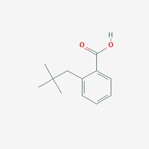 molecular formula C12H16O2 B373746 2-(2,2-Dimethylpropyl)benzoic acid CAS No. 51351-79-2