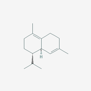 molecular formula C15H24 B037375 (+)-δ-卡迪烯 CAS No. 483-76-1