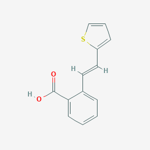 2-[2-(2-Thienyl)vinyl]benzoic acid