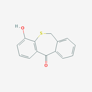 molecular formula C14H10O2S B373766 4-Hydroxydibenzo[b,E]thiepin-11(6H)-one 