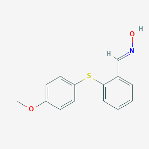 2-[(4-Methoxyphenyl)sulfanyl]benzaldehyde oxime