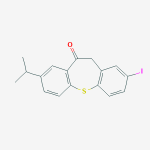 2-iodo-8-isopropyldibenzo[b,f]thiepin-10(11H)-one