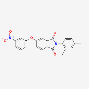 2-(2,4-dimethylphenyl)-5-(3-nitrophenoxy)-1H-isoindole-1,3(2H)-dione
