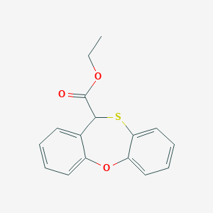 ethyl 11H-dibenzo[b,f][1,4]oxathiepine-11-carboxylate