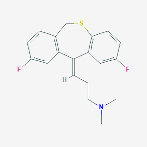molecular formula C19H19F2NS B373872 3-(2,9-difluorodibenzo[b,e]thiepin-11(6H)-ylidene)-N,N-dimethyl-1-propanamine 