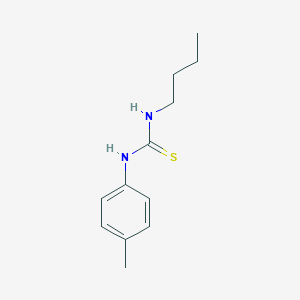 molecular formula C12H18N2S B373902 1-Butyl-3-(4-methylphenyl)thiourea 