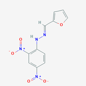 molecular formula C11H8N4O5 B373910 Furfural 2,4-dinitrophenylhydrazone CAS No. 2074-02-4