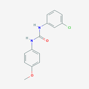 molecular formula C14H13ClN2O2 B373968 1-(3-Chlorophenyl)-3-(4-methoxyphenyl)urea 