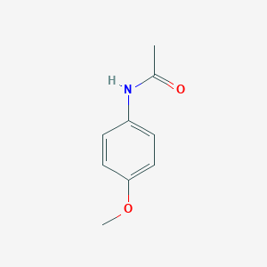 molecular formula C9H11NO2 B373975 N-(4-甲氧基苯基)乙酰胺 CAS No. 51-66-1