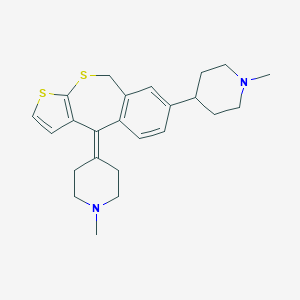 1-methyl-4-(7-(1-methyl-4-piperidinyl)thieno[2,3-c][2]benzothiepin-4(9H)-ylidene)piperidine