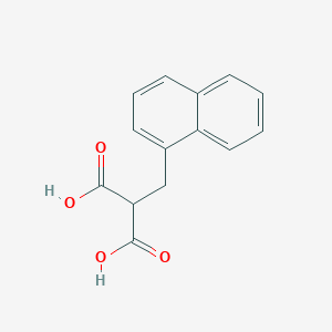 molecular formula C14H12O4 B373994 2-(1-Naphthylmethyl)malonic acid 
