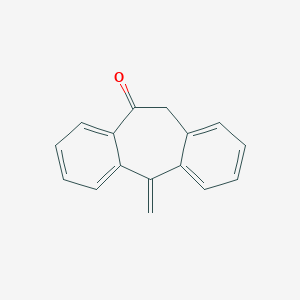 molecular formula C16H12O B373996 5-methylene-5,11-dihydro-10H-dibenzo[a,d]cyclohepten-10-one 
