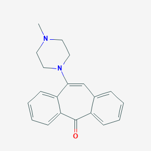 molecular formula C20H20N2O B373997 10-(4-methyl-1-piperazinyl)-5H-dibenzo[a,d]cyclohepten-5-one 