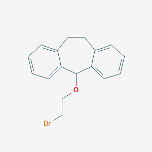 molecular formula C17H17BrO B373999 2-bromoethyl 10,11-dihydro-5H-dibenzo[a,d]cyclohepten-5-yl ether 