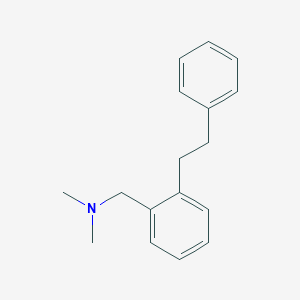 molecular formula C17H21N B374013 2-[(Dimethylamino)methyl]bibenzyl 