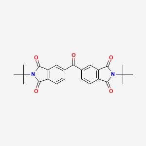 molecular formula C25H24N2O5 B3740177 5,5'-carbonylbis(2-tert-butyl-1H-isoindole-1,3(2H)-dione) 