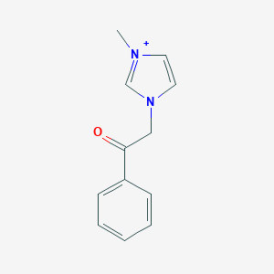 1-methyl-3-(2-oxo-2-phenylethyl)-1H-imidazol-3-ium