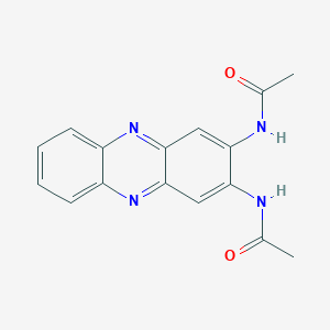 N-(3-acetamidophenazin-2-yl)acetamide