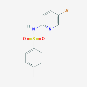 molecular formula C12H11BrN2O2S B374099 N-(5-bromopyridin-2-yl)-4-methylbenzenesulfonamide CAS No. 207801-52-3