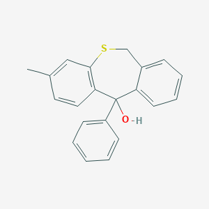 molecular formula C21H18OS B374103 3-Methyl-11-phenyl-6,11-dihydrodibenzo[b,e]thiepin-11-ol 