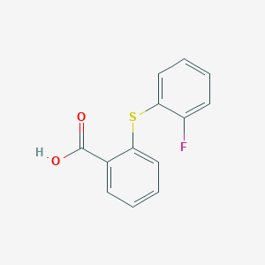 2-(2-Fluorophenyl)sulfanylbenzoic acid