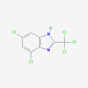 4,6-dichloro-2-(trichloromethyl)-1H-benzimidazole