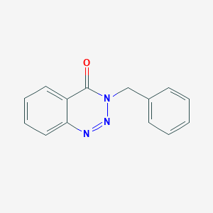 molecular formula C14H11N3O B374123 3-Benzyl-1,2,3-benzotriazin-4(3H)-one 