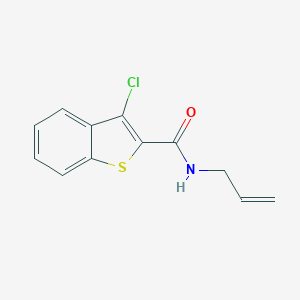 N-allyl-3-chloro-1-benzothiophene-2-carboxamide