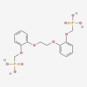 [1,2-ethanediylbis(oxy-2,1-phenyleneoxymethylene)]bis(phosphonic acid)