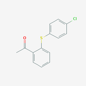 2-(4-Chlorophenylthio)acetophenone