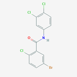 5-bromo-2-chloro-N-(3,4-dichlorophenyl)benzamide