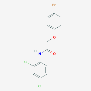 molecular formula C14H10BrCl2NO2 B3741711 2-(4-bromophenoxy)-N-(2,4-dichlorophenyl)acetamide 