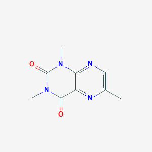 molecular formula C9H10N4O2 B374173 1,3,6-trimethyl-2,4(1H,3H)-pteridinedione 