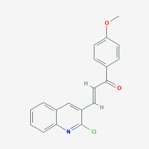 2-(2-Chloroquinoline-3-yl)vinyl p-anisyl ketone