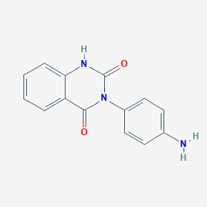 3-(4-aminophenyl)-1H-quinazoline-2,4-dione