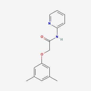 molecular formula C15H16N2O2 B3741971 2-(3,5-dimethylphenoxy)-N-2-pyridinylacetamide 