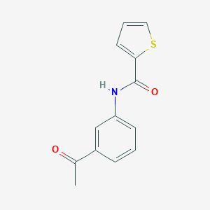 N-(3-acetylphenyl)thiophene-2-carboxamide