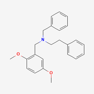 N-benzyl-N-(2,5-dimethoxybenzyl)-2-phenylethanamine