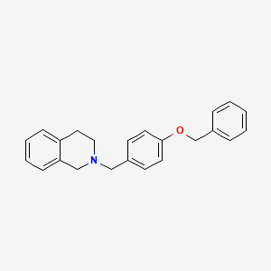 2-[4-(benzyloxy)benzyl]-1,2,3,4-tetrahydroisoquinoline